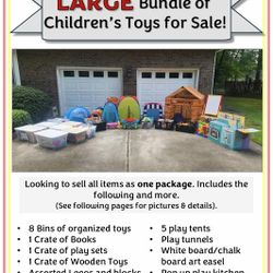 Large Bundle of Children's Toys
