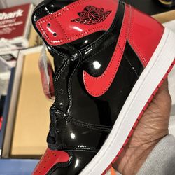 Air Jordan 1 Retro Patent Bred Size 12