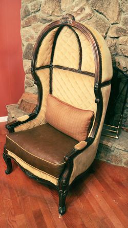 Victorian style armchair