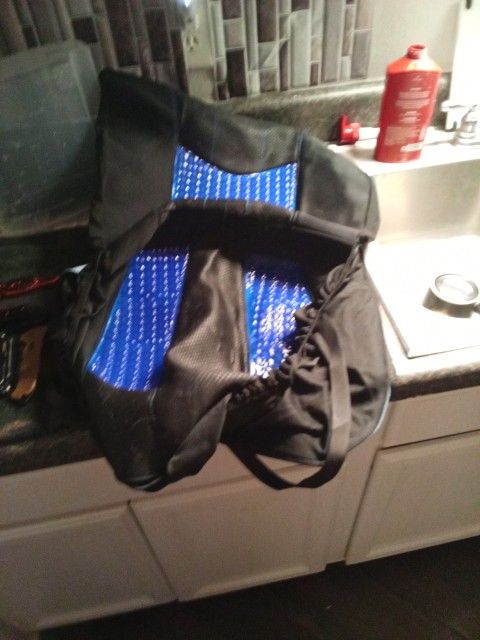 Car Seat Back Massage Cover
