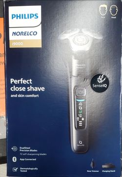 Philips Norelco i9000 Wet Dry Electric Shaver SenseIQ with Charging Stand NIB
