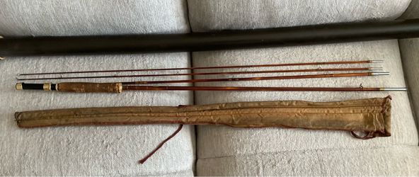 Vintage Shakespeare split-bamboo fly fishing rod