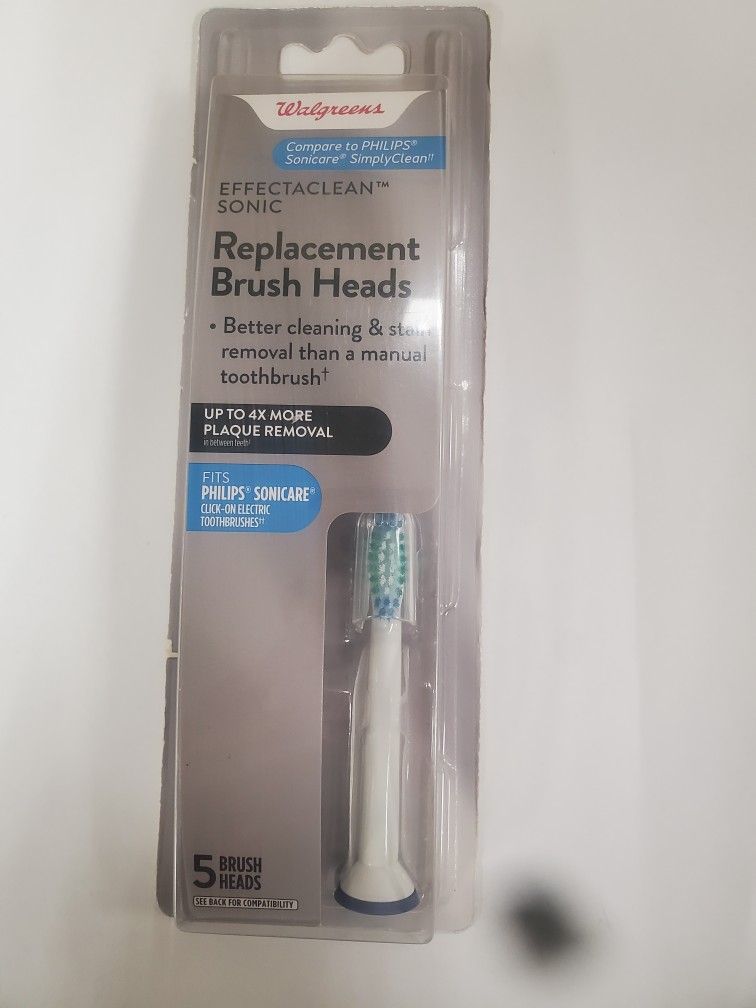 Toothbrush Replacement Heads Philips Sonicare Click On