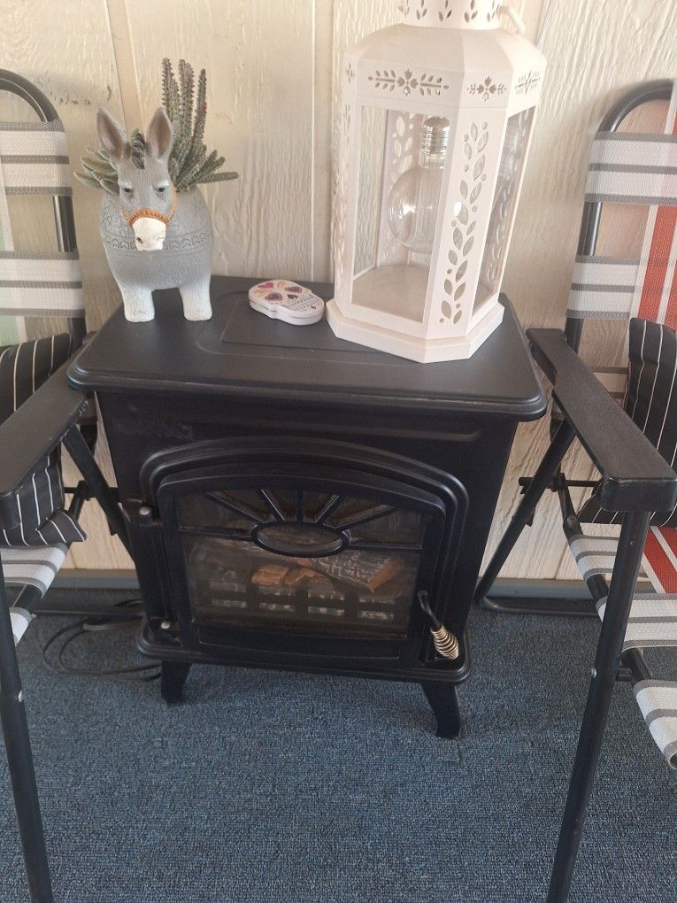 Inside Fireplace