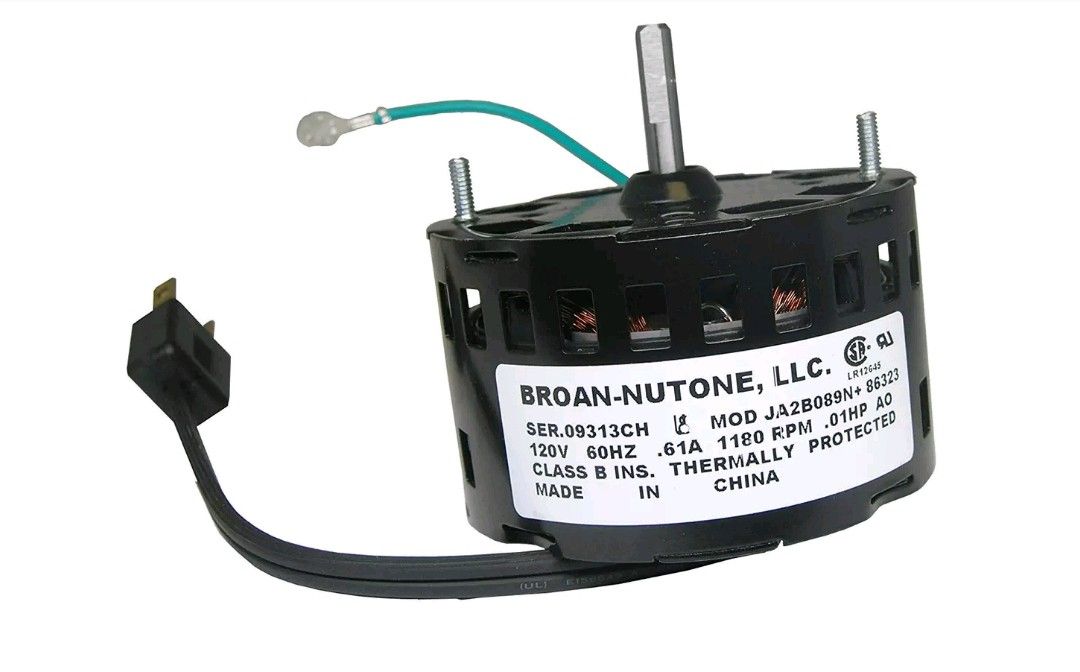 86323000 Broan Nutone Bathroom Exhaust Vent Fan Motor JA2B089N 86323 GENUINE