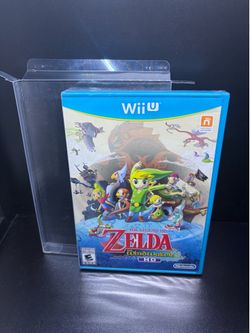 Legend of Zelda: The Wind Waker HD Nintendo Wii U (NEW) SEALED w/ Case Protector