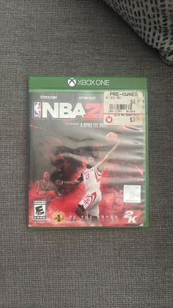 NBA2K16 for X Box One