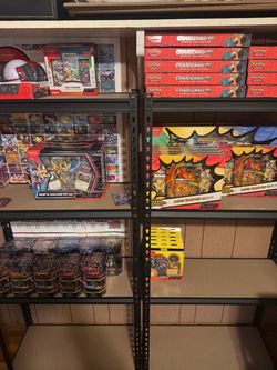 Pokemon ETBs, booster bundles, ex boxes, single packs & more