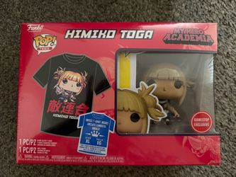 Funko POP! & Tee: My Hero Academia – Himiko Toga Unmasked (#1029 - GameStop Exclusive).