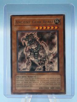 Yu-Gi-Oh Ancient Gear Beast TLM-EN007 1st Edition Ultimate Rare LP Condition