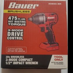 BAUER BRUSHLESS NUT BUSTING TORQUE  (475) FT.LBS 