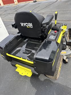 80v Hp Brushless 54 In Battery Cordless Zero Turn Riding Mower 