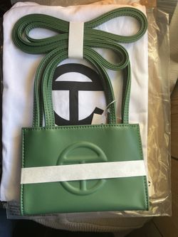 TELFAR SHOPPING BAG SMALL LEAF