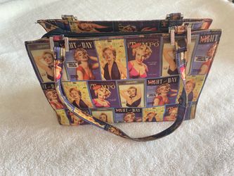 Vintage Marilyn Monroe Print Tote