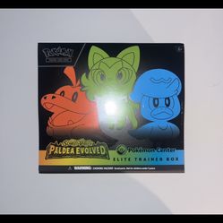 Paldea Evolved Pokemon Center Exclusive Elite Trainer Box