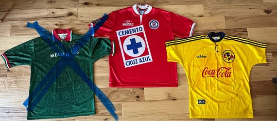 World Cup FIFA Mexican Club Soccer Jerseys Vintage