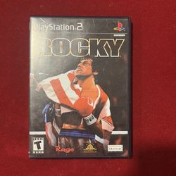 PS2 Rocky Game – Complete – Works Great