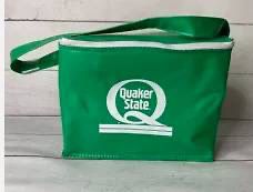 QUAKER STATE OIL Cooler Lunch Bag PVC Nylon Advertising