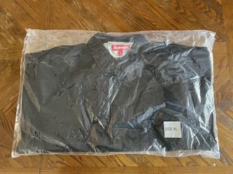 Supreme Old English Arc Coaches Jacket Black Size XL