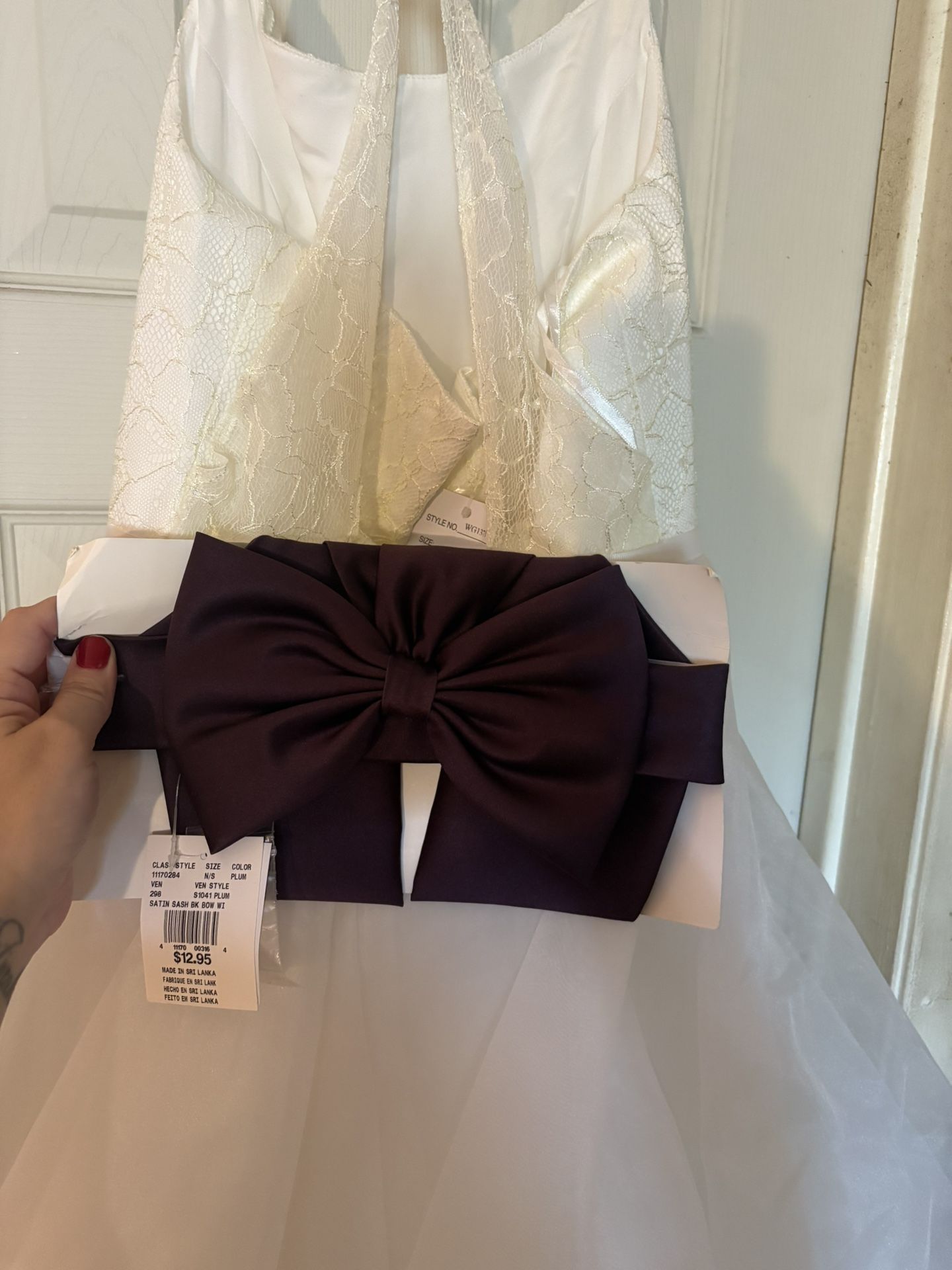 Flower Girl Dress Bow