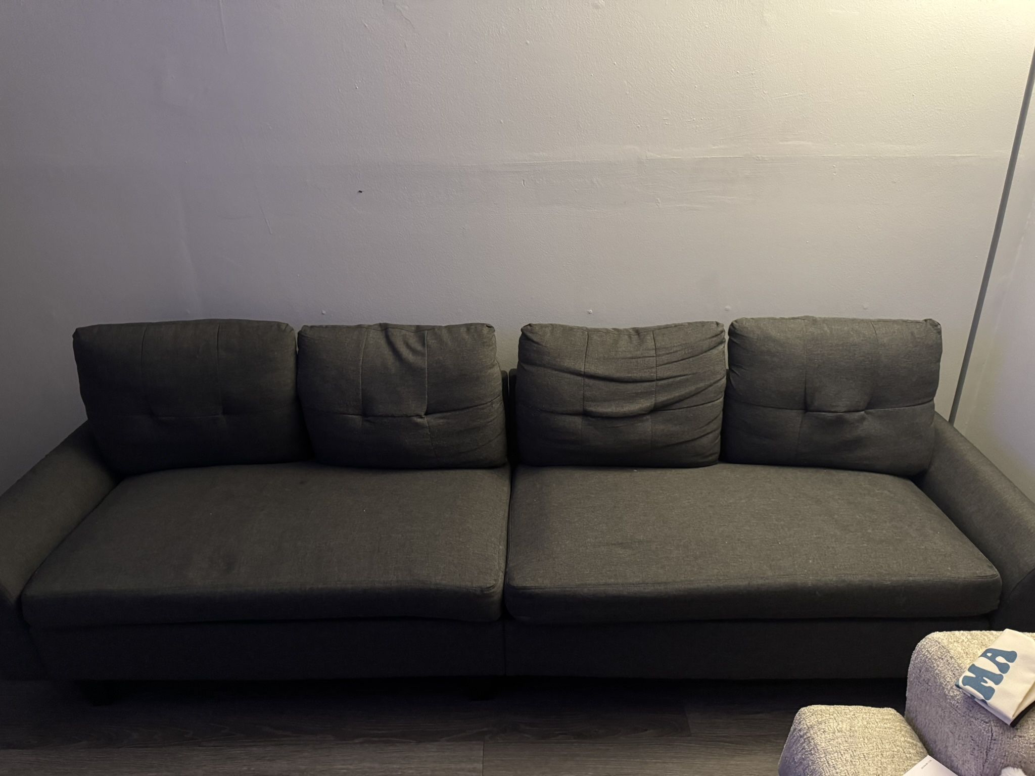 Wayfair Couch With Ottoman