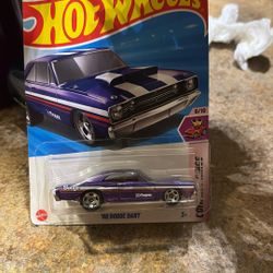 Hot Wheels 68 Dodge Dart Purple #129 Mainline 2025 Case F/G (In-Stock) New