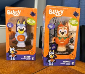 Bluey & Bingo Table Top  Airborn Inflatables $10 each