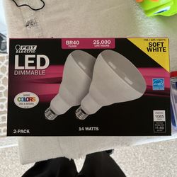 Feit Electric 14 Watt LED Flood Lights- BR40