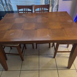 Dining Room Table With 4 Chairs