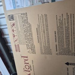 Brand New Oxford Baby North Bay 4-in-1 Convertible Crib, GREENGUARD Gold Certified, Wooden Crib