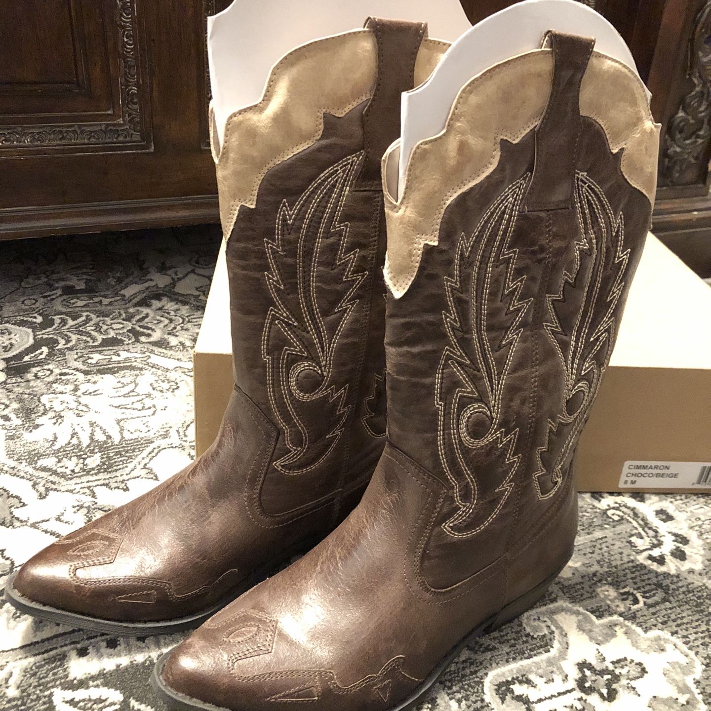 Brown Cowgirl Boots - New