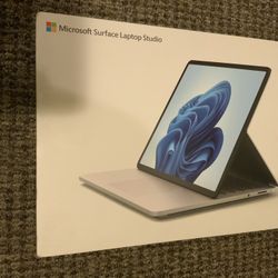 Microsoft Surface Studio Laptop 14.4   Touch Core i7 32GB 2TB storage GeForce RTX 3050 ti Platinum In New In Box 