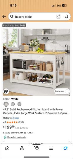 Kitchen island