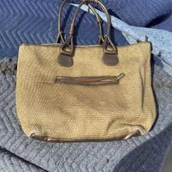 Large Golden Purse
