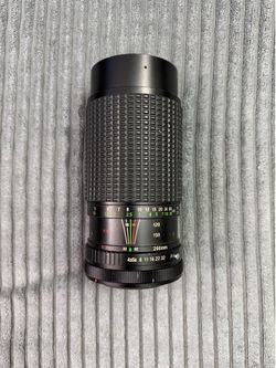 TOU/FIVE STAR MC Auto Macro 75-200mm f/4.5 Zoom Camera Lens