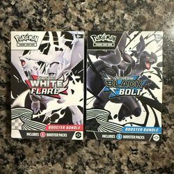 Pokemon Black Bolt/White Flare Booster Bundle