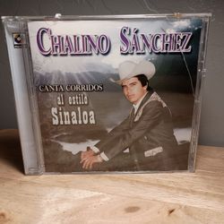 Chalino Sánchez CD Canta Corridos Al Estilo Sinaloa