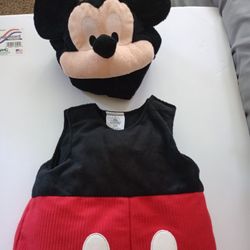Disney Mickey Mouse Costume Toddler 3-6 M