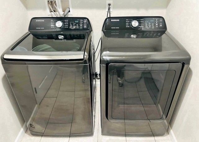 Samsung Washer And Dryer Set 
