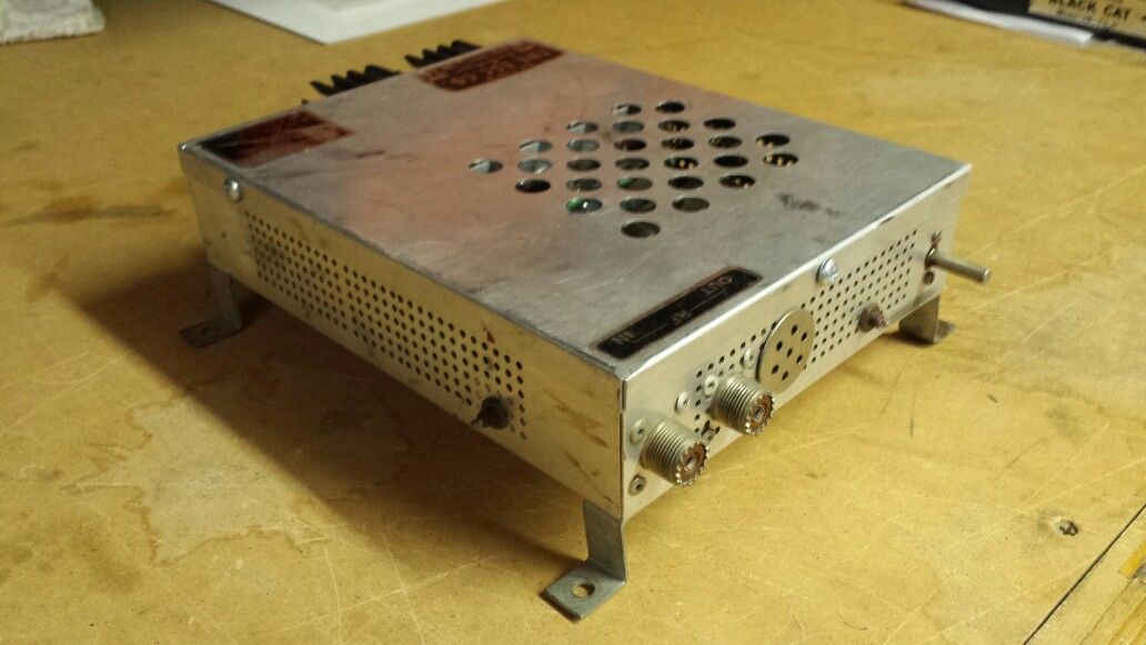 2 Tube Elkin Mobile CB Linear Amp