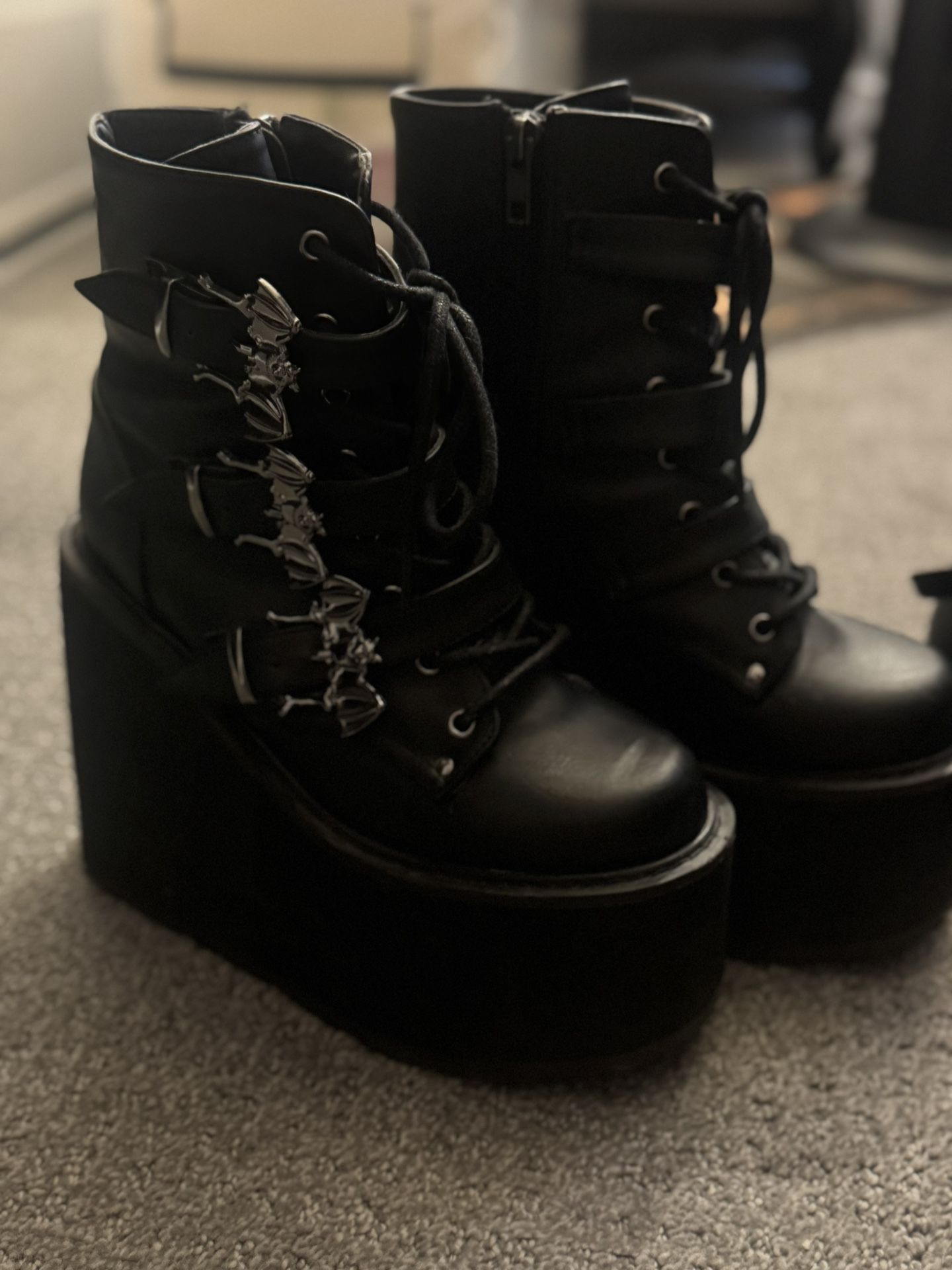 Demonia “Swing 103” Ankle Boots