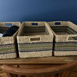 Pottery Barn Baskets 