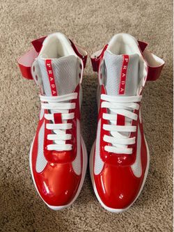 Prada High Top’s size 43 (US 9/9.5)