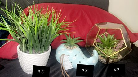 Fake Plant Decorations