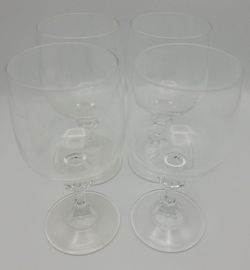 Cristal D'Arques Durand Clear Stemmed Wine Goblets