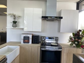 Cabinets Natural Wood Colour