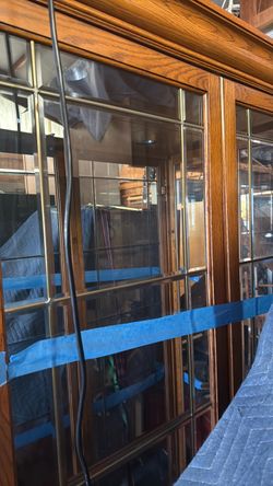 Glass cabinet
