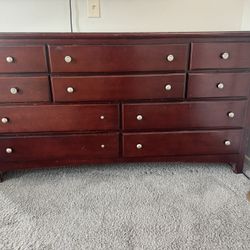 Cherry Wood Dresser 