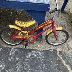 Rare Vintage, Spider-Man Bicycle 1970s