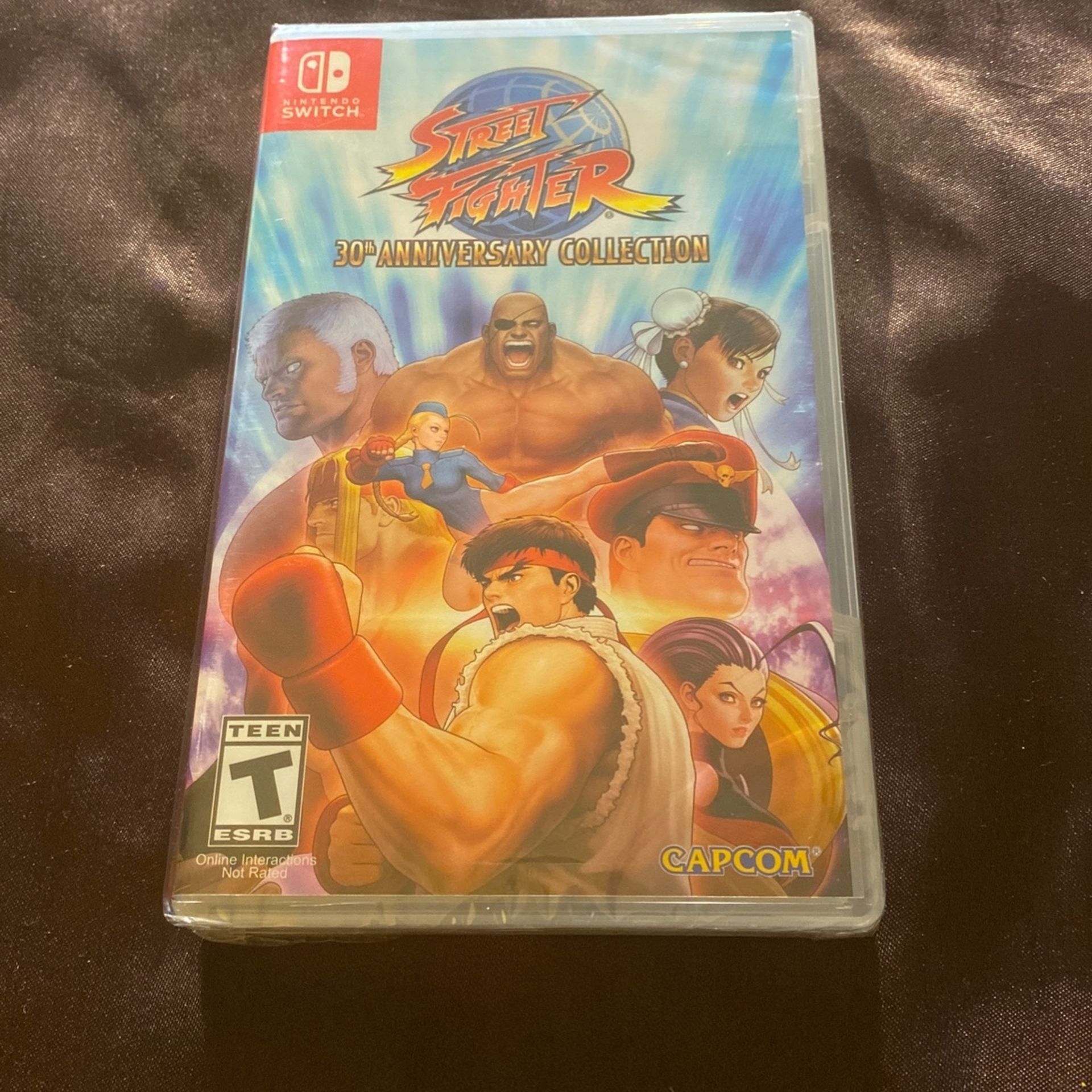 New Sealed Nintendo Switch Street Fighter 30th Anniversary Collection